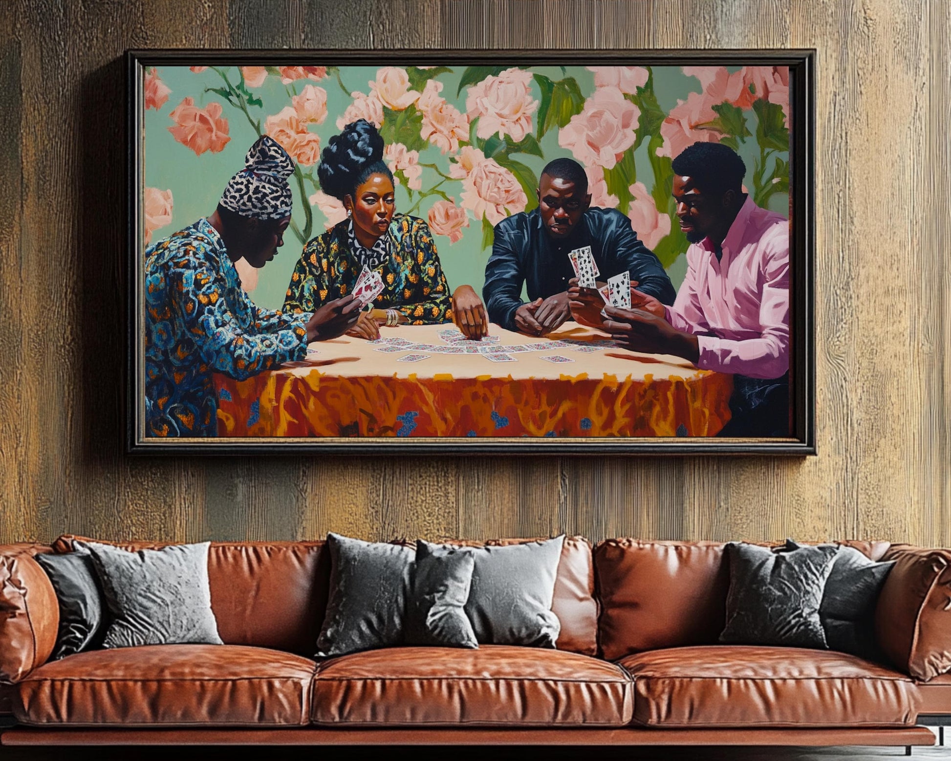 Black Professionals Canvas Print - African American Culture Wall Art for Living Room, Office, or Bedroom Decor - MoomZee Artwork -