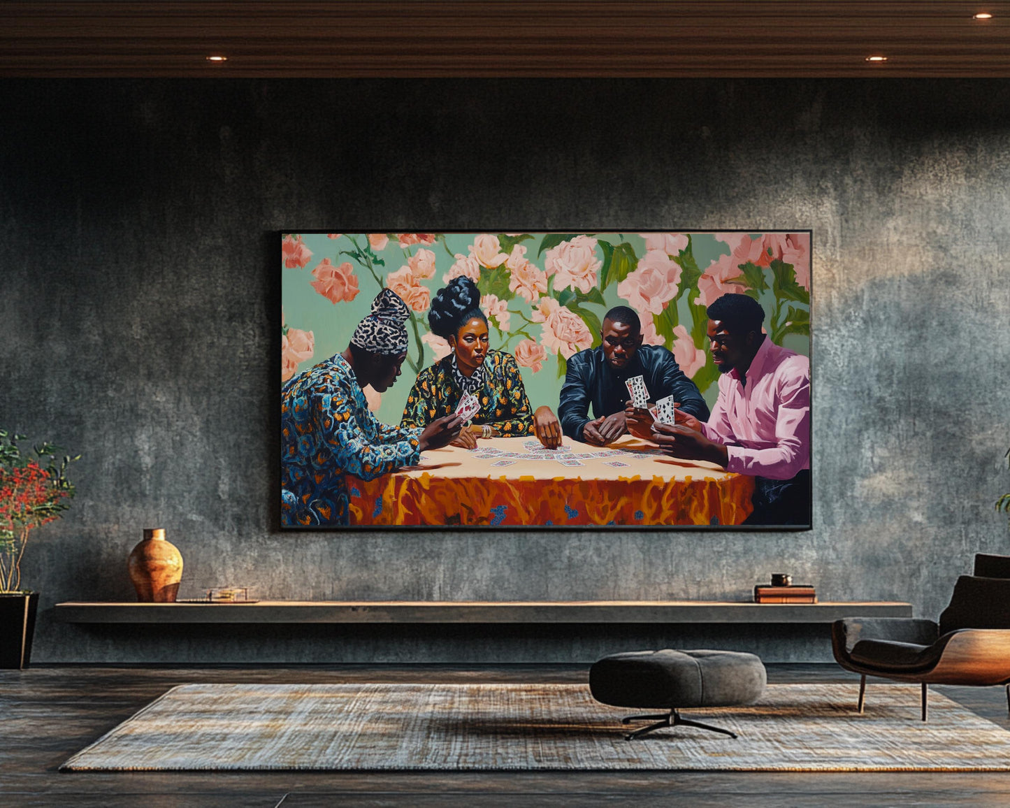 Black Professionals Canvas Print - African American Culture Wall Art for Living Room, Office, or Bedroom Decor - MoomZee Artwork -